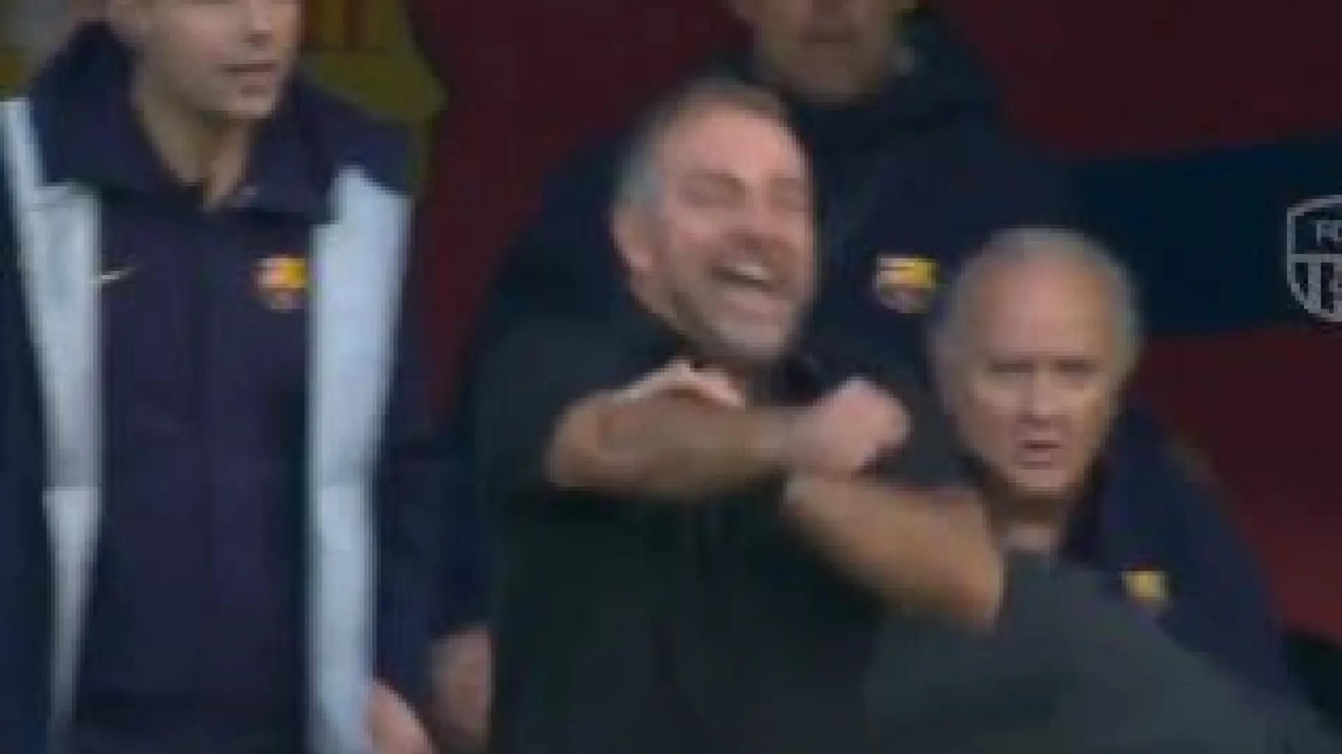 El Barça quita hierro al corte de mangas de Flick: "Es una butifarra, un plato típico de Catalunya... Está muy integrado"