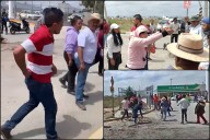 ¿Enviados? Denuncian que manifestación de vecinos de Mineral de la Reforma fue disuelta por violento grupo de choque