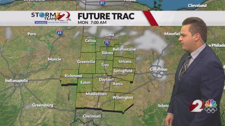 Warming up early in the work week, when will we see rain return to the area?