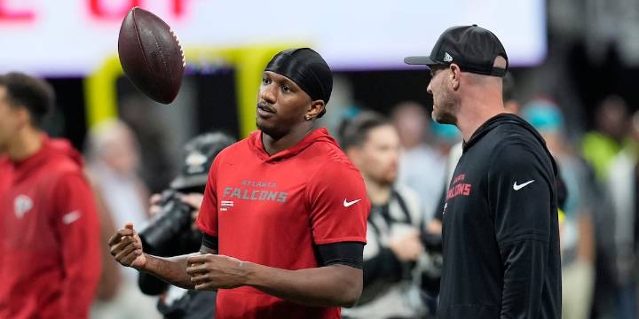 Falcons’ Penix, London both day to day going into game against surging Pats