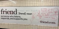 22-year-old AI CEO behind ‘friend.com’ necklace welcomes graffiti on his $1 million ad campaign: 'Capitalism is the greatest artistic medium'