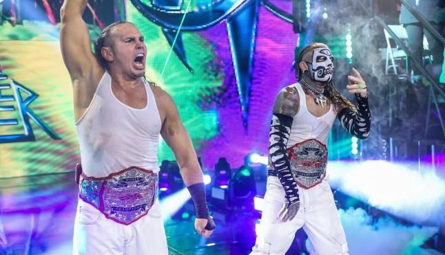 WWE fans awestruck as Hardy Boyz make history by ending 23