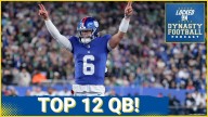 Giants QB Jaxson Dart SKYROCKETS to QB12 | Biggest Dynasty RISERS and Fallers!