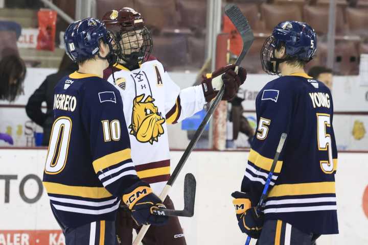 Grand Rapids foursome laying foundation for Augustana hockey