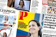 El Nobel de la Paz a María Corina Machado acapara las portadas de la prensa mundial