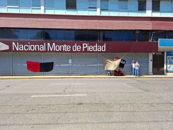 Estalla huelga en el Nacional Monte de Piedad; 21 trabajadores afectados en Irapuato y Salamanca