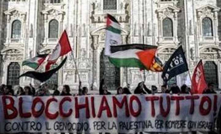 Huelga general en Italia en medio de la polémica por la flotilla