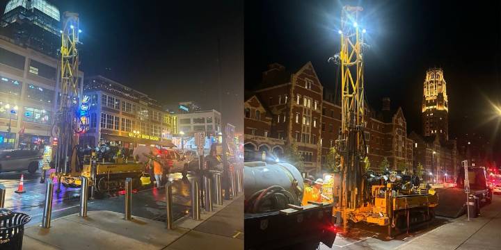 The Boring Company begins exploratory drilling throughout Nashville for underground tunnel connecting downtown and airport