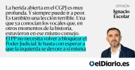 La división de la izquierda entrega el CGPJ a la derecha