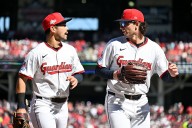 Guardians’ Steven Kwan looks around the outfield and sees new faces, and all the talent Cleveland needs to win AL wild card Game 3