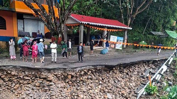 Several feared dead as heavy rains trigger landslides in Darjeeling