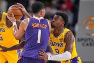 Lakers lose their preseason opener 103-81 to Suns with LeBron James, Luka Doncic sitting out