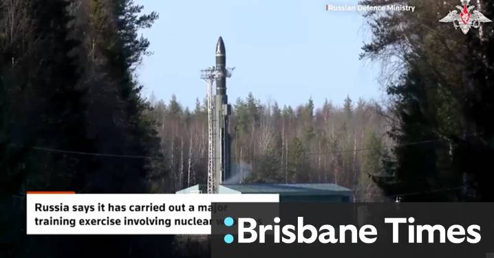 Russia publishes video of nuclear drills after Putin
