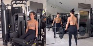 Así es la rutina semanal de ejercicios de Kim Kardashian