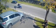 Motochorros asaltaron a un fotógrafo y casi le roban el perro