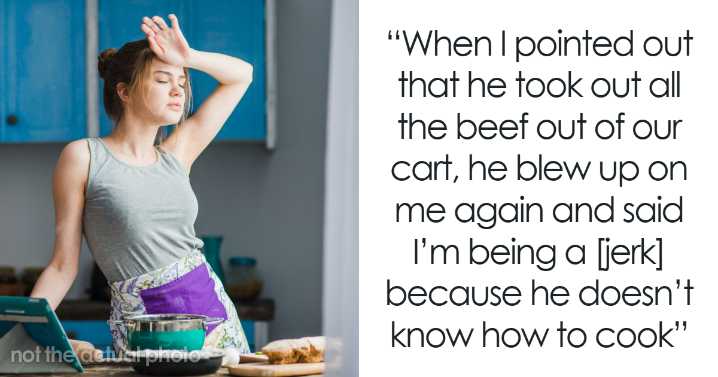 Husband Yells At Wife For Cooking The Same Thing After He Didn’t Let Her Buy Different Ingredients