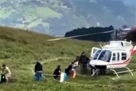 Envían migrantes helicópteros a Hidalgo; rescatan a 250