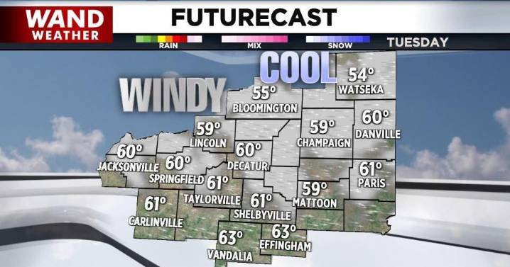 Windy and cooler days ahead