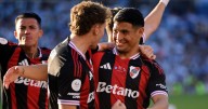 Con un gol de Maxi Salas, River le ganó a Racing y pasó a semifinales de la Copa Argentina