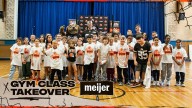 Browns host 2nd Gym Class Takeover at Thoreau Park Elementary School