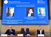 Former Harvard professor among winners of Nobel economics prize