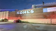 Car hits Bloomington, Illinois Kohls and catches fire