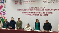Instala Brugada agencia para separar y reducir residuos en CDMX