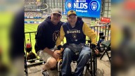 ‘It gets it off your mind’: Brewers fan fighting cancer hoping for playoff success 