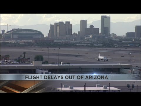 Check flight delays before you head out the door