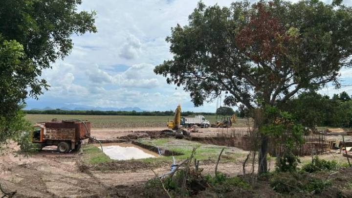 Inician construcción de planta potabilizadora en El Salado, cinco meses después de ser anunciada