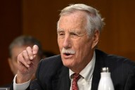 Independent Angus King sticks with Republicans in sixth failed shutdown vote