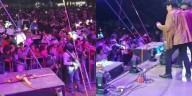 Hombres encapuchados y con armas largas “vigilan” concierto en feria de Oaxaca: Fiscalía ya investiga
