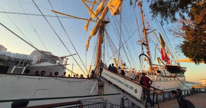 El Buque “Cuauhtémoc” zarpa otra vez con 167 cadetes rumbo al Crucero de Instrucción en Nueva York