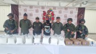 Destruyen en Nariño 1.8 toneladas de cocaína durante una operación militar binacional con Ecuador
