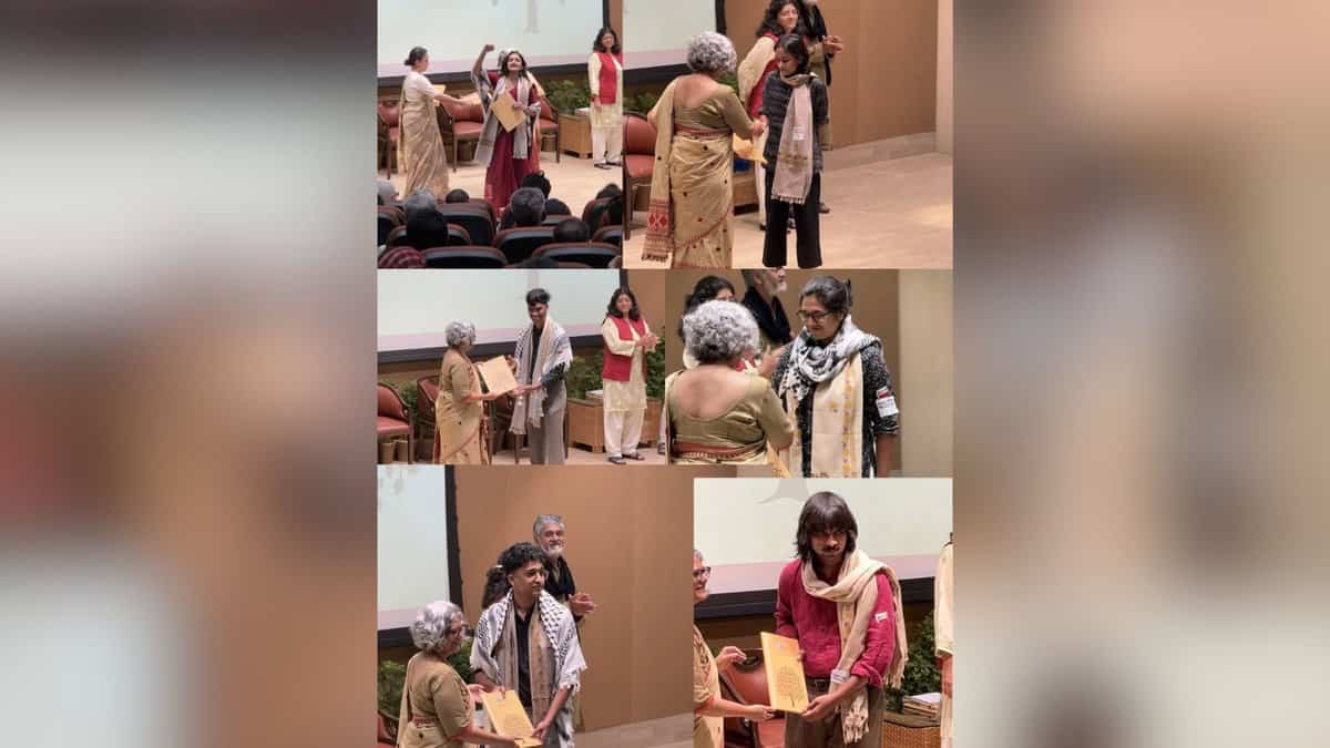 Graduating students of Azim Premji University protest against Wipro