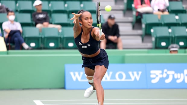 Canada's Fernandez tops Galfi in straight sets to advance at Japan Open
