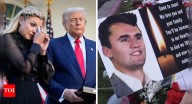 Erika Kirk reveals late husband Charlie’s 'presidential ambitions' as Trump compares him to Abraham Lincoln