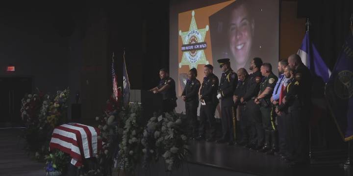 Community honors fallen Deputy Charles Riley one week after line