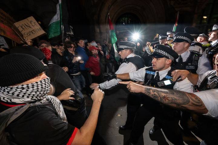 The Free Palestine mob's shameful response to the Manchester attack