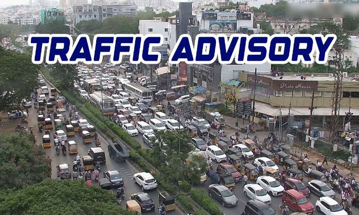 Hyderabad Police Issue 9-Month Traffic Advisory for Elevated Corridor Construction on NH