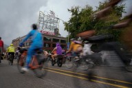 Naked bike ride protest caps week of demonstrations in Portland