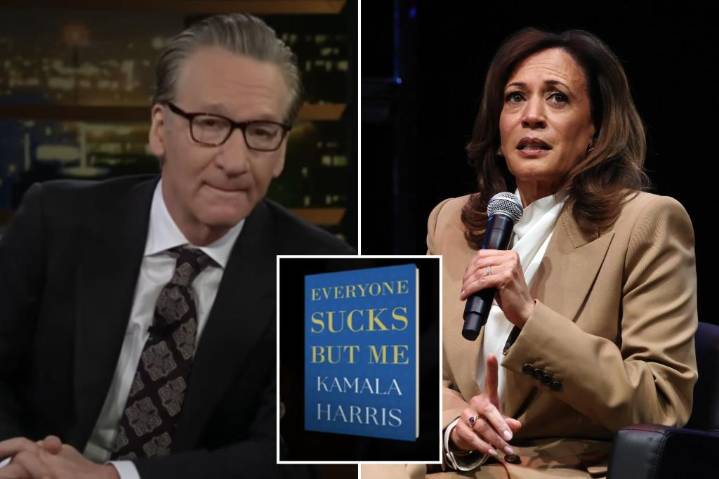 Bill Maher rips Kamala Harris for playing victim over campaign loss in her new book '107 Days'