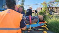 Lo navajean en la nuca dentro de vagón en la Dale