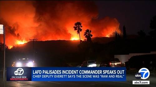 Palisades Fire Incident Commander Joe Everett answers tough questions