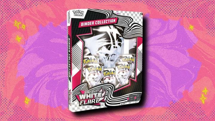Best Pokémon TCG White Flare Binder Collection deal: Market value at $50.11 on Amazon
