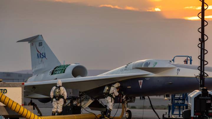 Supersonic-but-quiet X-59 aircraft named 'Coolest Thing' made in CA