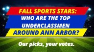 Fall Sports Stars: Who are the top underclassmen around Ann Arbor? Our picks, your votes