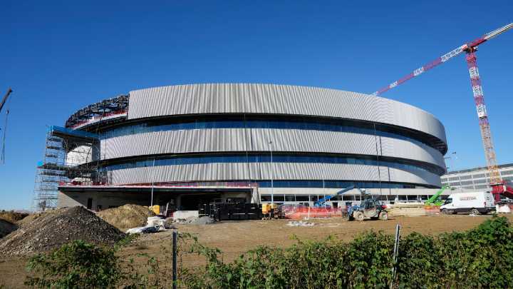 Milan-Cortina reaches 100-day countdown with hockey arena still under construction