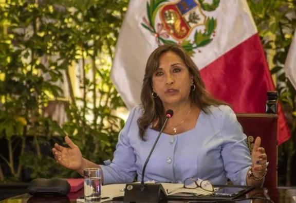 El Congreso destituyó a la presidenta de Perú, Dina Boluarte