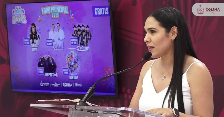 Encabeza Gloria Trevi cartel de conciertos gratis de la Feria de Colima 2025